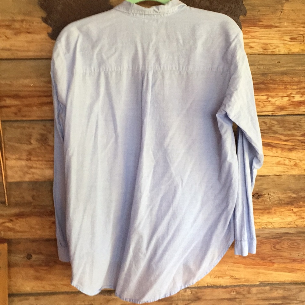 H&M blue button down shirt - Picture 4 of 4